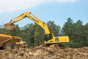Excavator grading techniques, "Like a knife through butter"