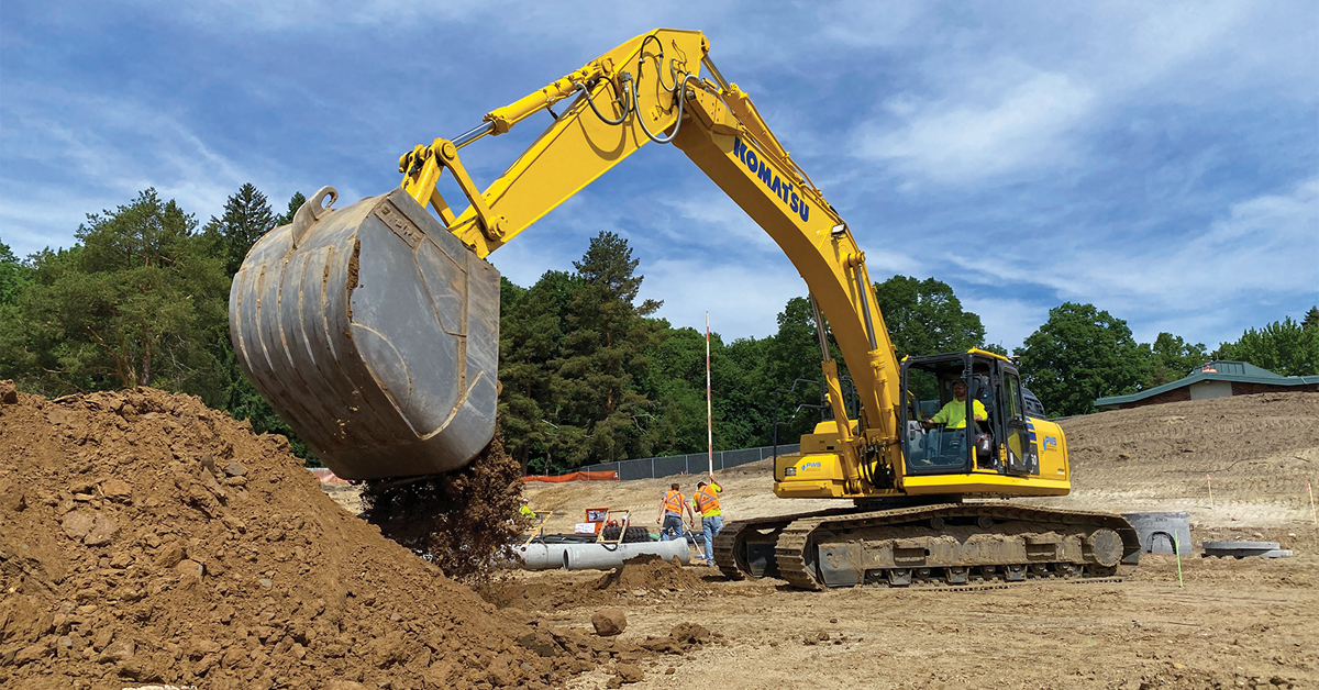 Read more about the article 2000 Feet in 1 Day with Komatsu’s PC360Lci-11