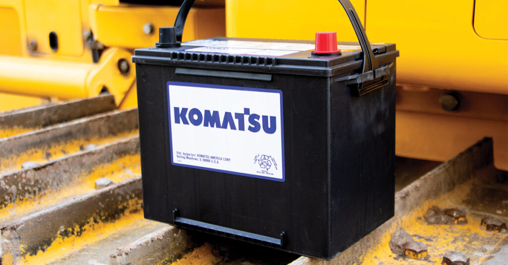 Komatsu Batteries Are Durable and Powerful