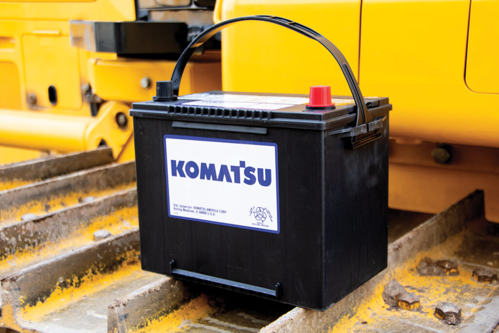 Komatsu Batteries Are Durable and Powerful