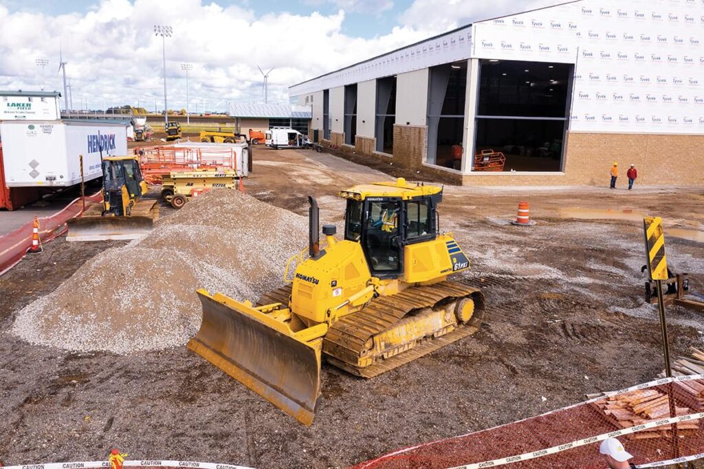 Komatsu Intelligent Machine Control technology helps Nicol & Sons complete projects in less time with significant costs savings
