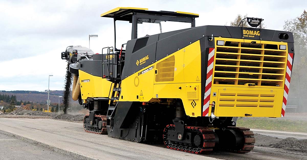 Read more about the article Innovative design details push BOMAG BM 2200/75  cold planers to the top of the class