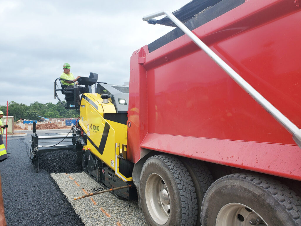 BOMAG’S CR 820 T paver was born for the road with features that make it more productive and economical