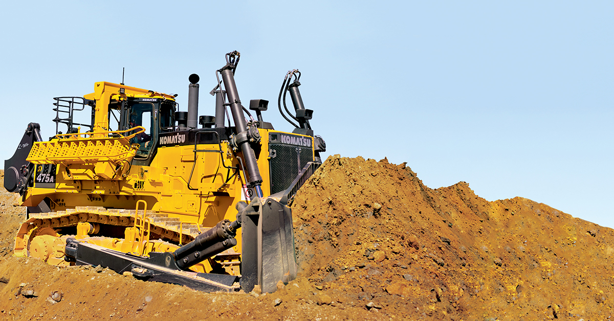 Read more about the article New Komatsu D475A-8 mining dozer delivers higher levels of production