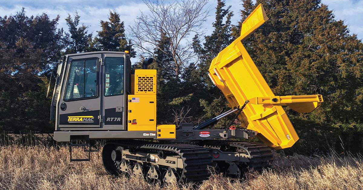 Read more about the article Terramac adds new rotating RT7R crawler carrier development based on customer feedback