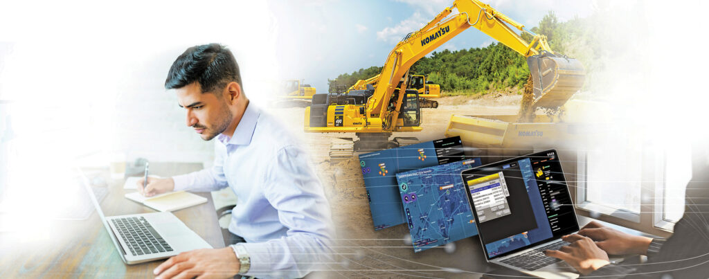 Komatsu Smart Construction Remote helps you support your machines from anywhere, saving you time and expense