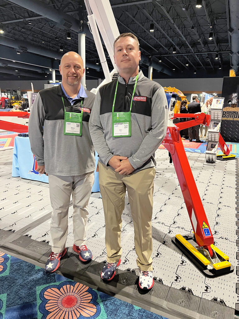 Chris Collins and Ben Taft of Spimerica at AED Summit 2022