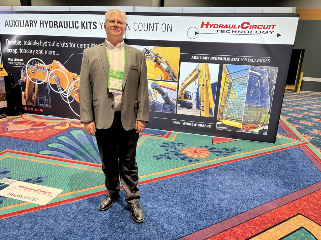 Greg Hickman of HydrauliCircuit Technology LLC at AED Summit 2022