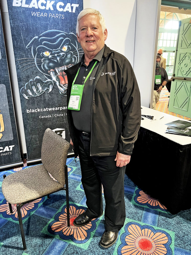 Terry McKay of Black Cat Wear Parts at AED Summit 2022