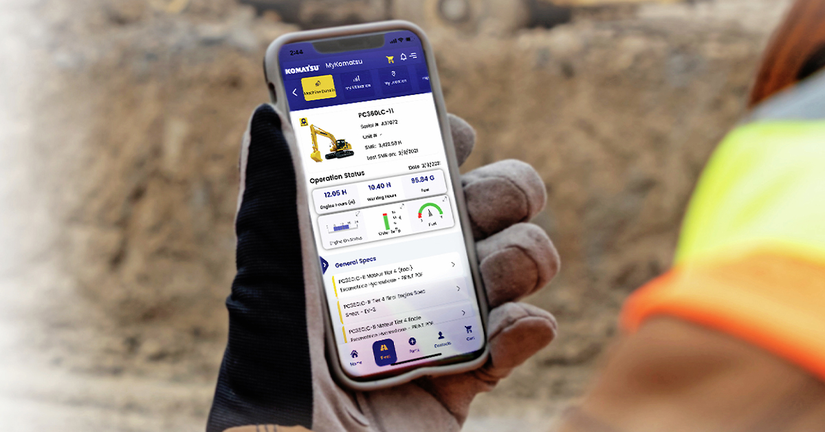 Read more about the article Here’s how to access Komtrax data on your registered machines through My Komatsu and use it for savings