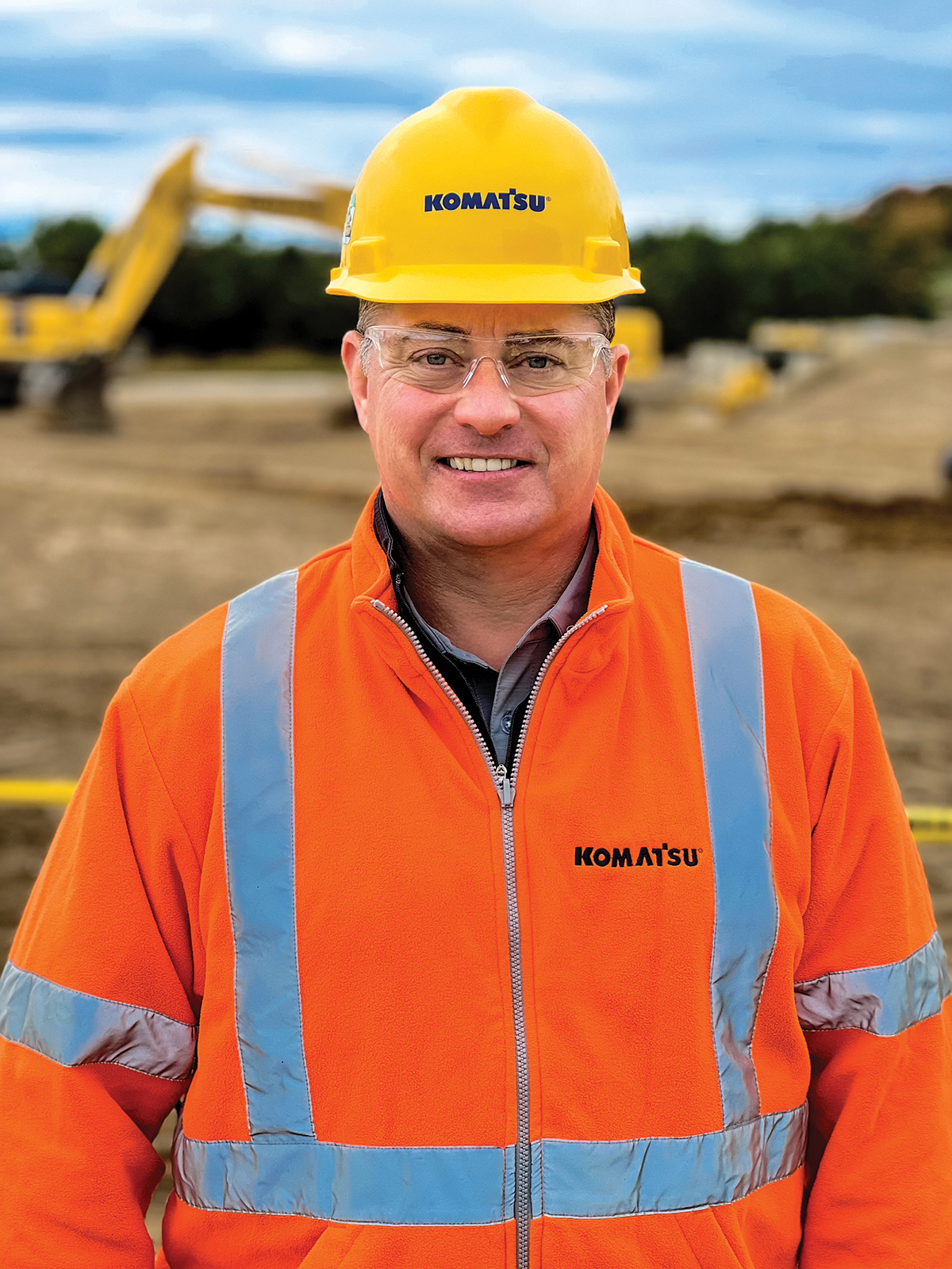 An image of Bruce Boebel, Director of Product and Services for Wheeled Products in North America, Komatsu