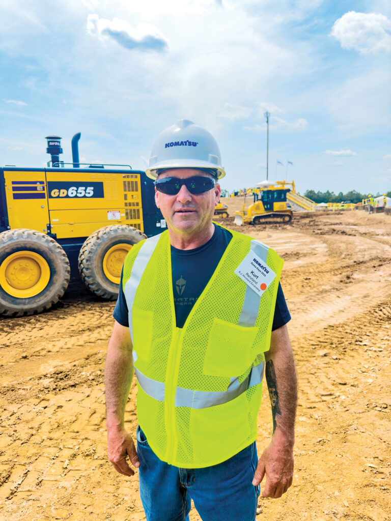 A photo of Kurt Renzland, Owner of K.J. Renzland Excavating Inc.
