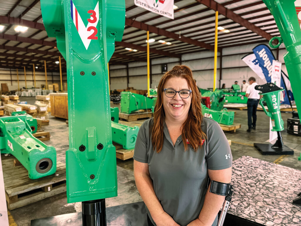 An image of Amanda Carpenter, Sales Office, Warehouse and Distribution Manager at Montabert USA