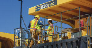 ABB and Komatsu