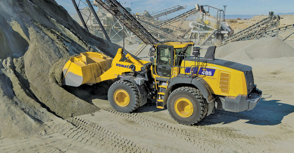 wheel loader WA485-11 WA475-11